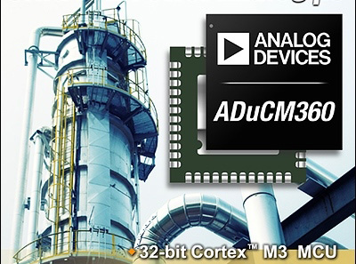 The ADuCM360 has a Cortex-M3 core and dual 24-bit A/Ds Analog Devices ADuCM360